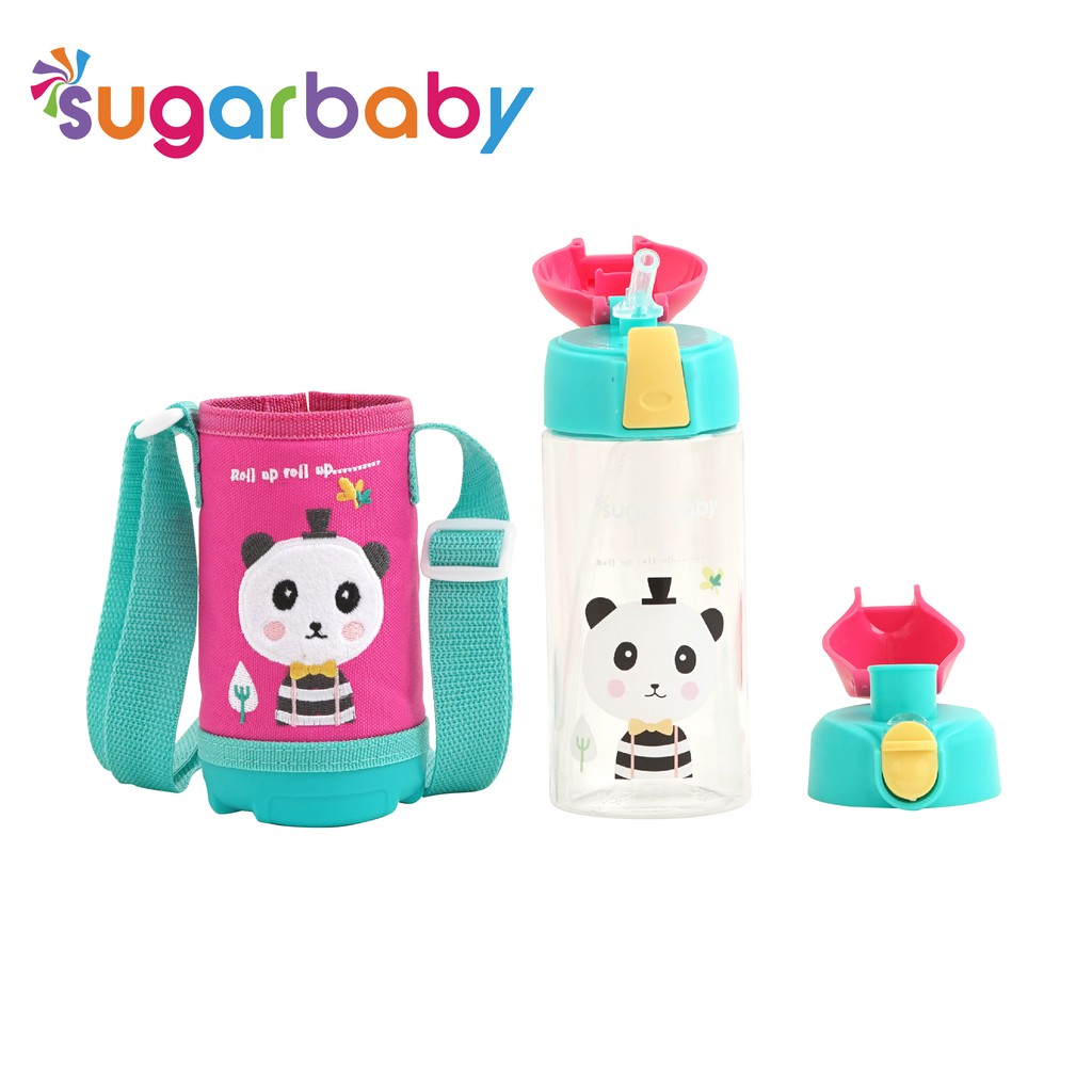 Sedotan Replacement Silicone Sugar Baby Kids Bottle TKB21B480 dengan Sikat Pembersih Foto 3
