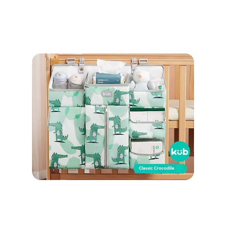 KUB Storage Bag Tas Penyimpanan Gantungan Bayi Basic Classic Motif Elephant Crocodile Foto 7
