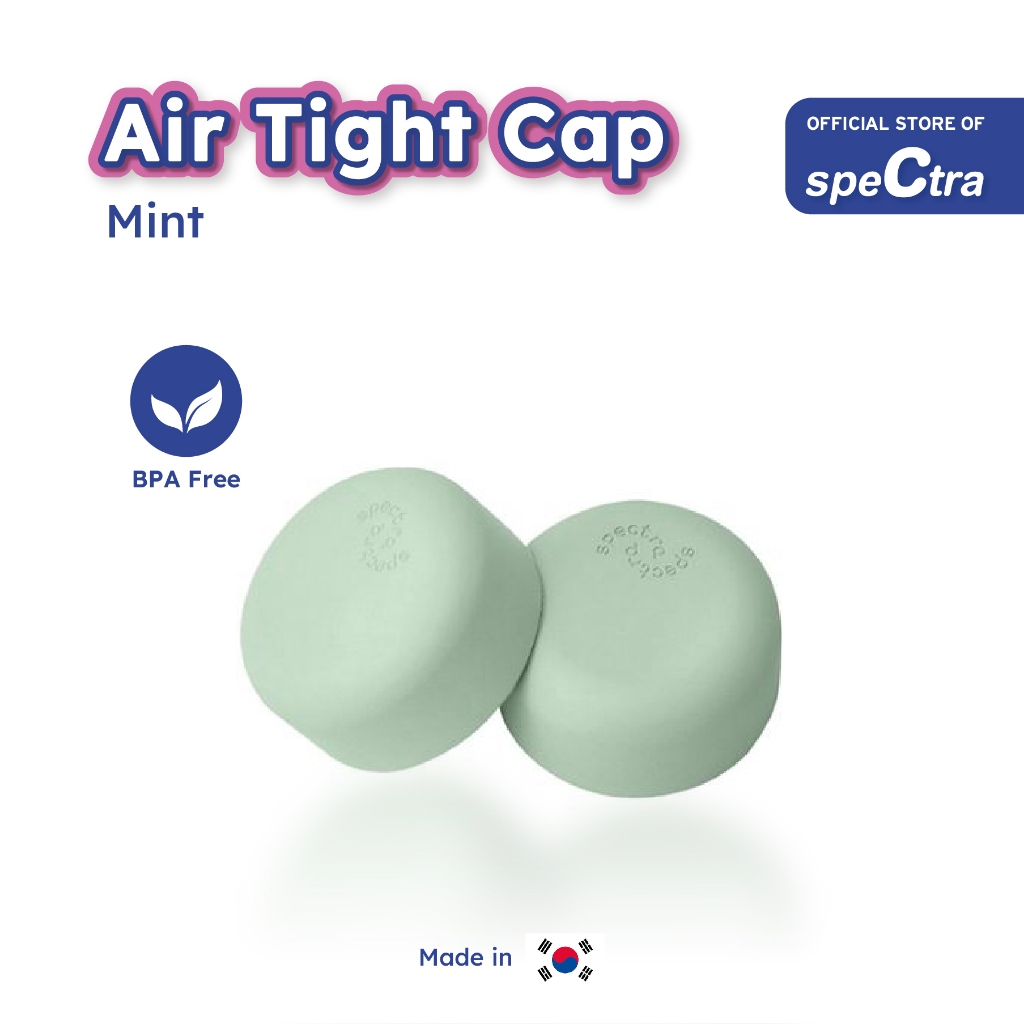 Spectra Air Tight Cap Tutup Botol Kedap Udara 2pcs untuk Botol Feeding & Storage Foto 6