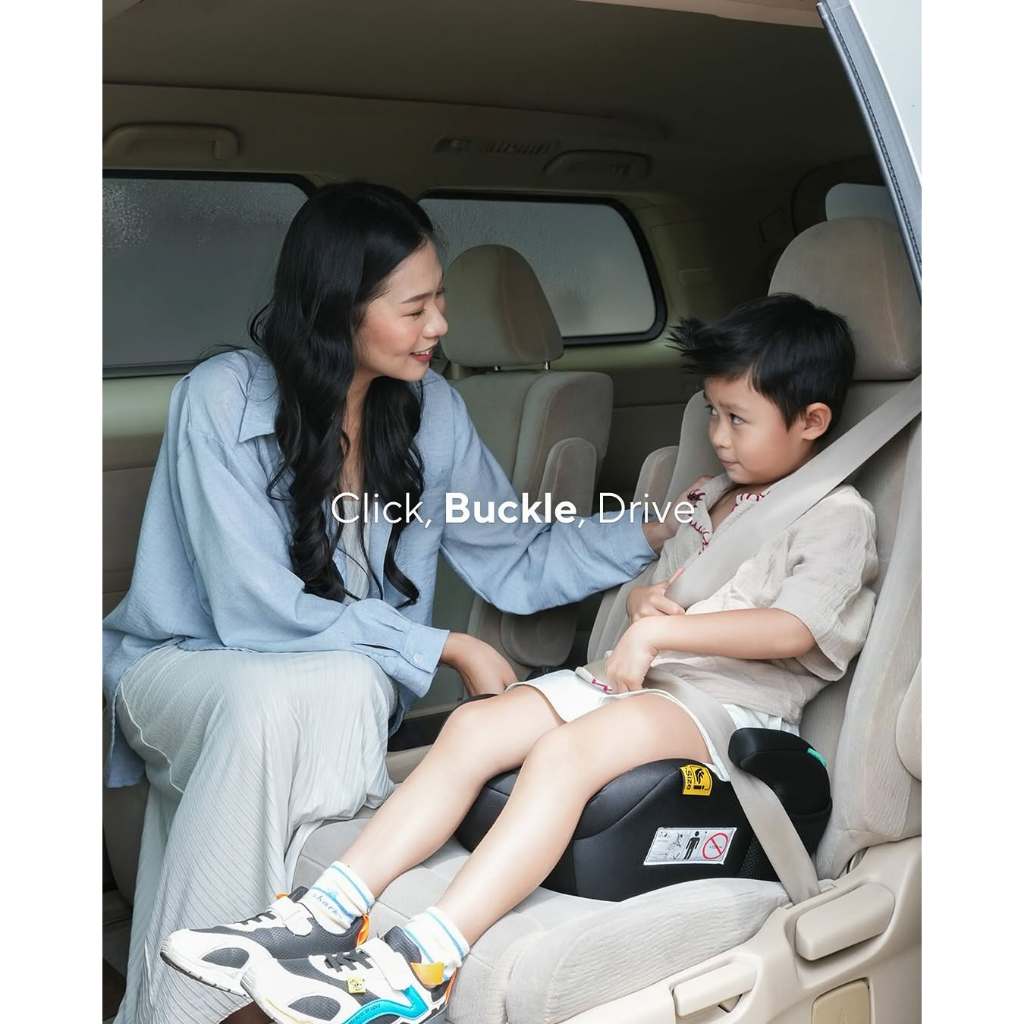 Babydoes Safeway Booster Seat Universal Car Seat Kursi Mobil Anak R129 Certified Foto 3