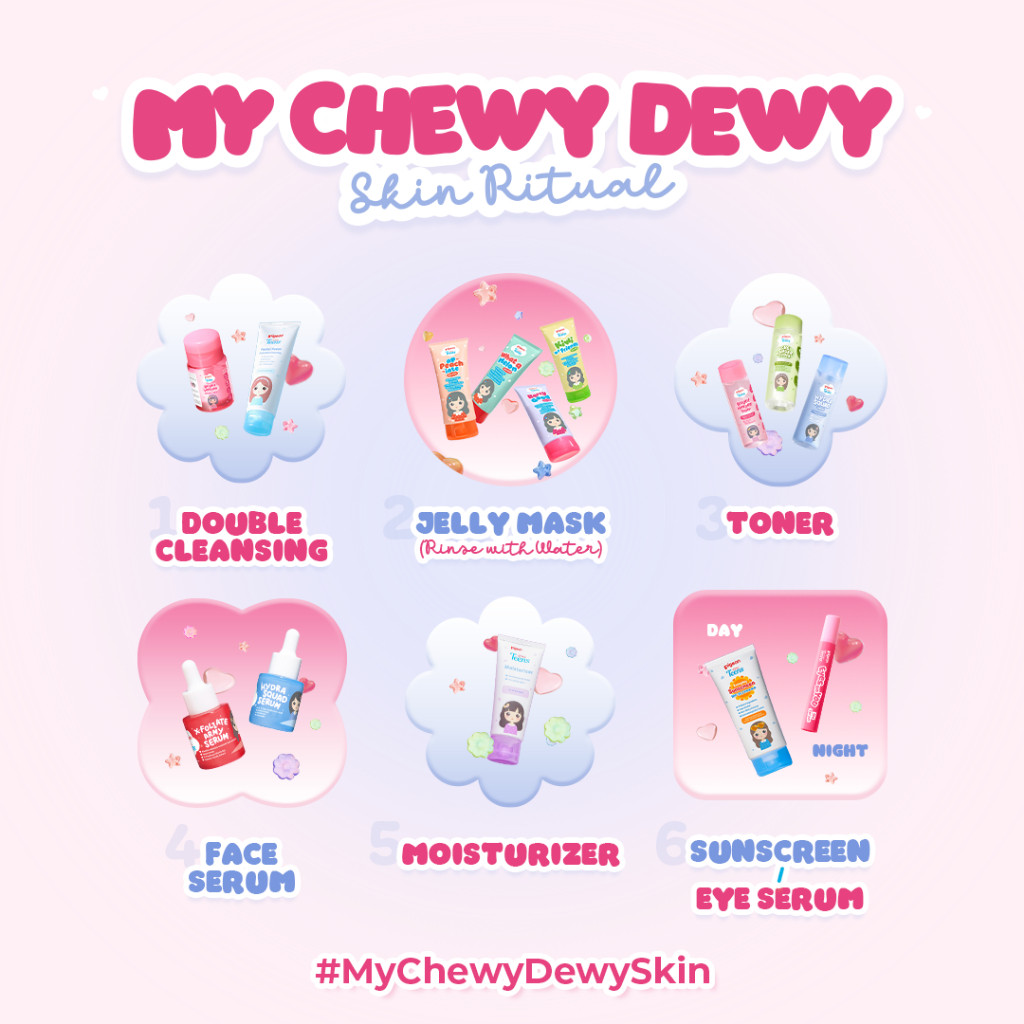 Pigeon Teens Berry Good Jelly Mask 60ml Skincare Remaja Melindungi Skin Barrier Foto 5