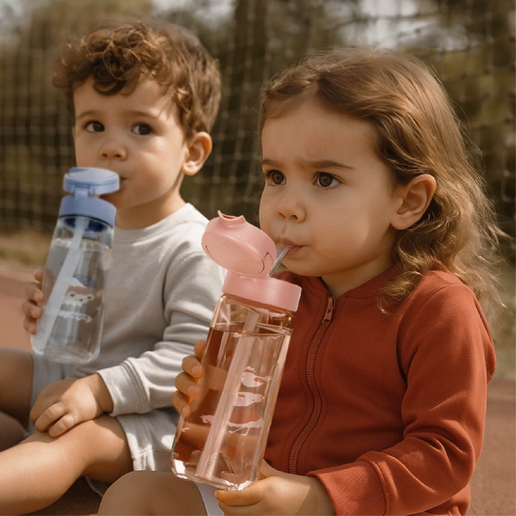 Botol Minum Anak Mugu Tritan Anti Tumpah Foto 4