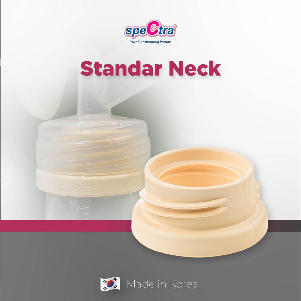 SPECTRA Standard Neck Connector Adapter Corong Wide Neck ke Botol Susu Standard
