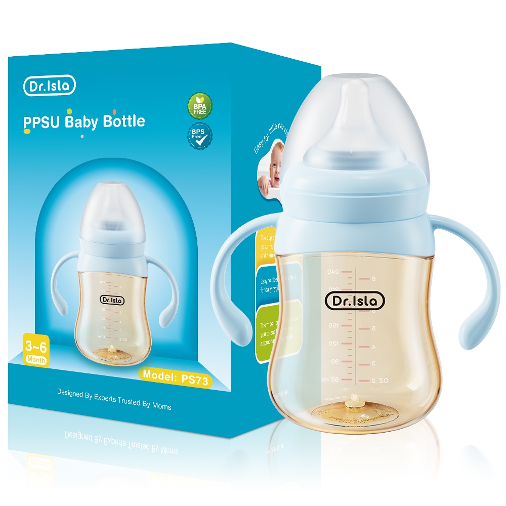 Botol Susu Dr.isla PS73 PPSU Anti Kolik Foto 6