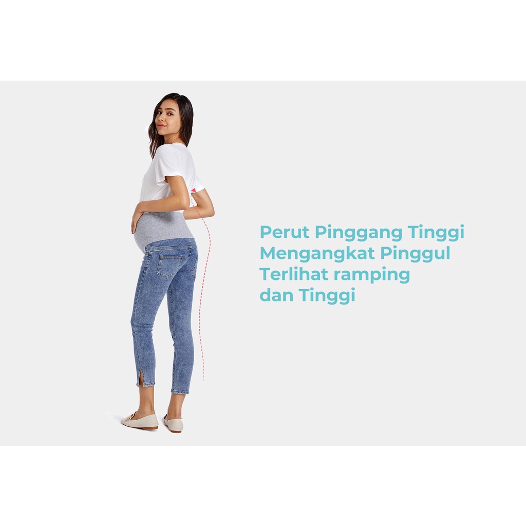 Jeans Hamil MOOIMOM Slim Middle Cut Foto 6