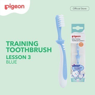 Pigeon Training Toothbrush Lesson Set 1-4 Sikat Gigi Bayi Tahap Pertama Foto 7