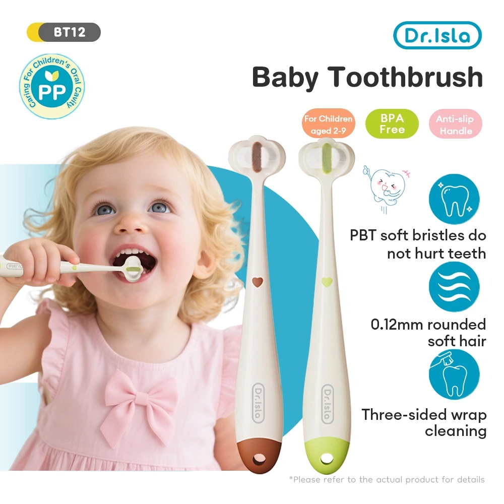 Dr.isla BT12 Sikat Gigi Anak Three-Sided