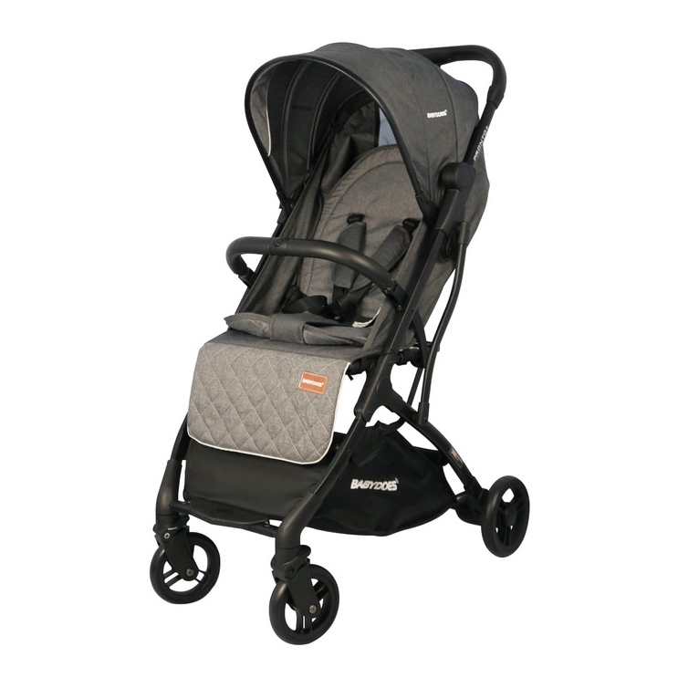Babydoes Pronto+ Stroller Travel Ringan 7kg Compact Ditarik Seperti Koper Foto 5