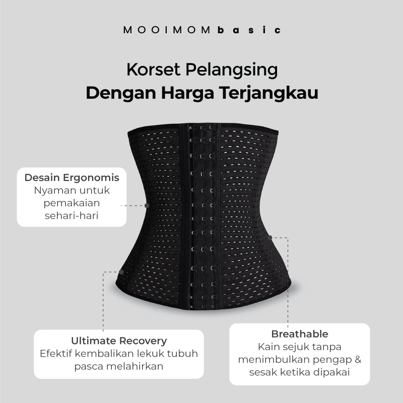 MOOIMOM Breathable Boned Corset Foto 6