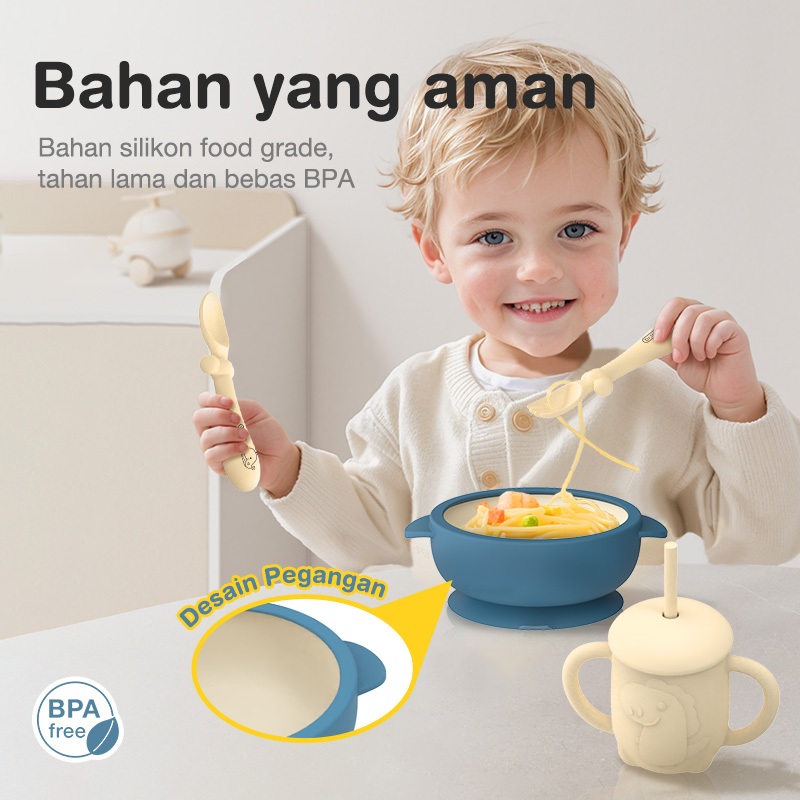 Set Makan Bayi Dr.isla BT05 Lengkap Foto 3