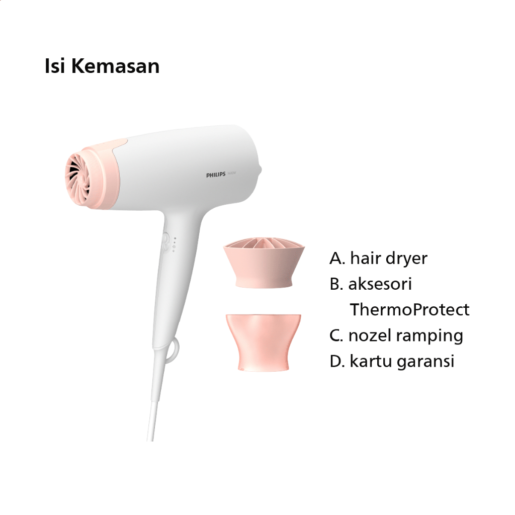 Philips Hair Dryer 3000 ThermoProtect Foto 3