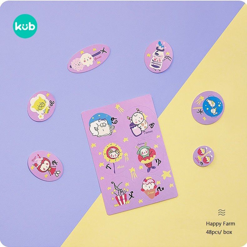 KUB Plant Essential Oil Protective Patch Stiker Anti Nyamuk Alami Untuk Anak 48 Stiker Foto 7