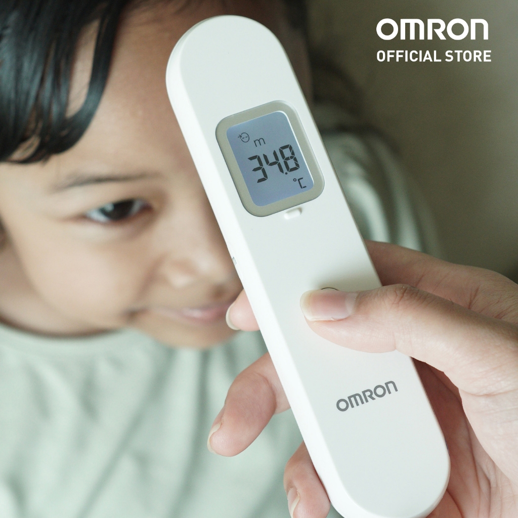 Termometer Dahi Digital Omron MC-F300 Infrared Tanpa Kontak Pengukur Suhu 1 Detik Foto 4