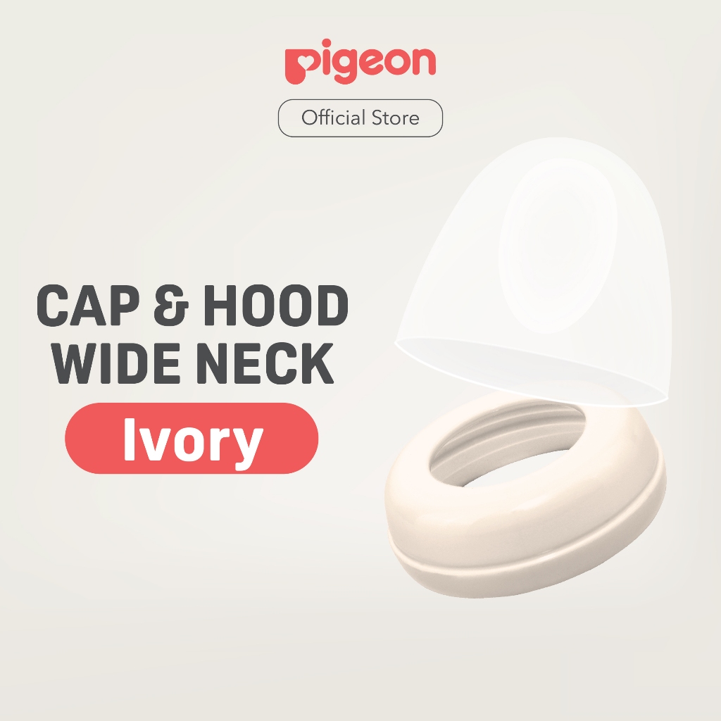 Pigeon Screw Cap Tutup Dot Botol Susu Wide Neck Biomass PP 6 Warna Foto 5