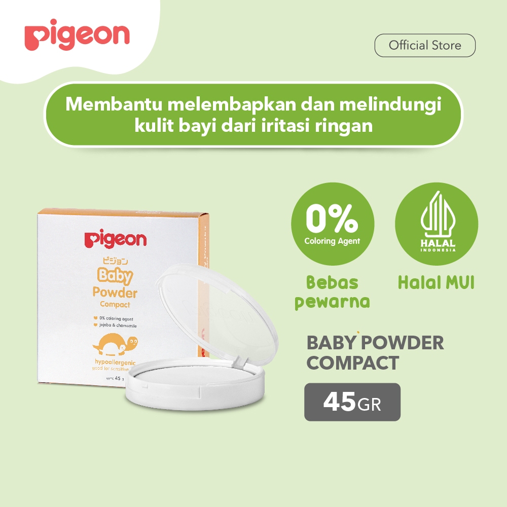 Pigeon Baby Care Set Chamomile Bundle Pack 2 Hair Lotion Cologne Powder & Wash Foto 2