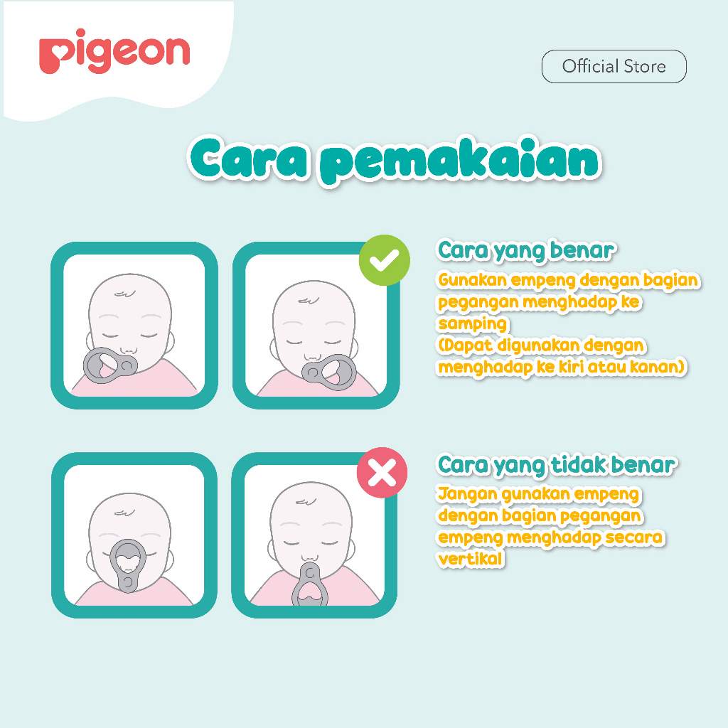 Empeng Pigeon Preemie Care Silicon untuk Bayi Prematur Penenang Stimulasi Oral Foto 4