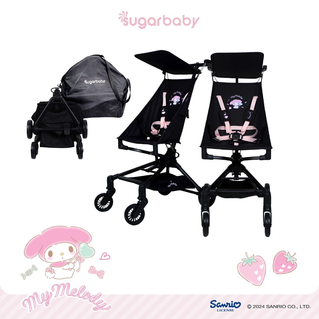 Stroller Bayi Lipat Sugarbaby Sanrio Collection Mini Travel Compact 4.5 kg Foto 8