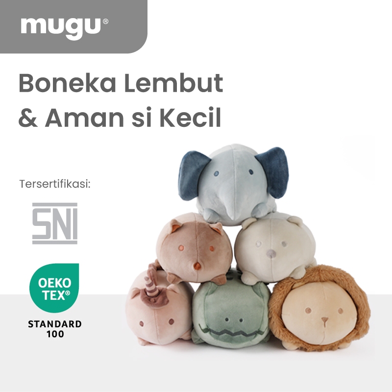 Boneka Mugu Karakter Hewan Lembut