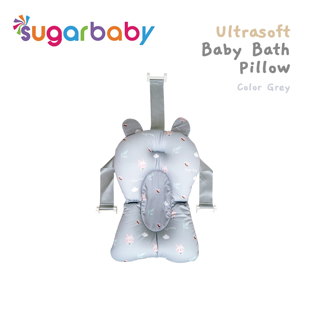 Sugar Baby Ultrasoft Baby Bath Pillow & Bath Net Bantal Mandi Bayi dan Jaring Foto 8