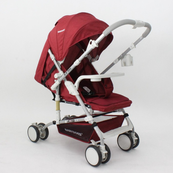 Stroller Babydoes Olla R Reversible Handle Multifungsi 20kg Suspensi & Rem 4 Roda Foto 7