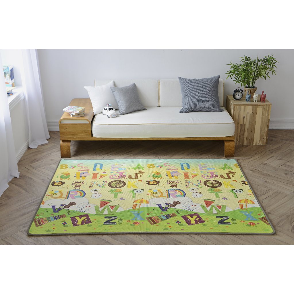Mamiko X Parklon PE Roll Playmat 150x200 cm Double Sided Antislip Waterproof Food Grade Foto 2
