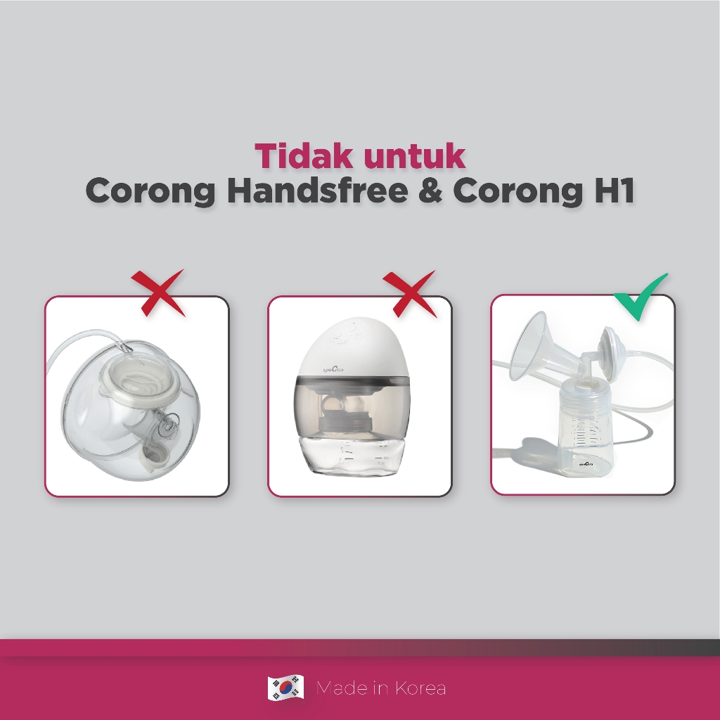 Tutup Corong Breastshield SPECTRA Size S Original Made in Korea - Pelindung Pompa ASI Foto 3