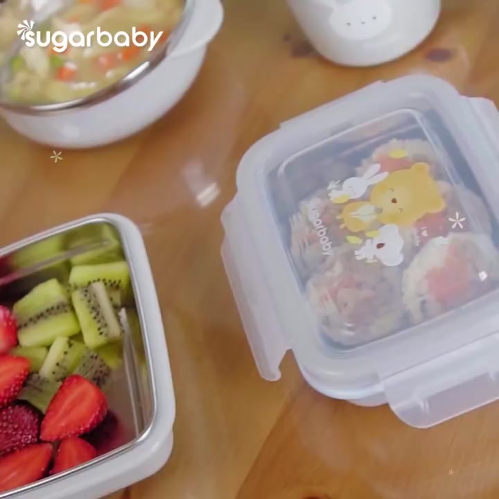 Mangkok Stainless Steel Anak Sugar Baby K-Series Food Grade SUS 304 260ml