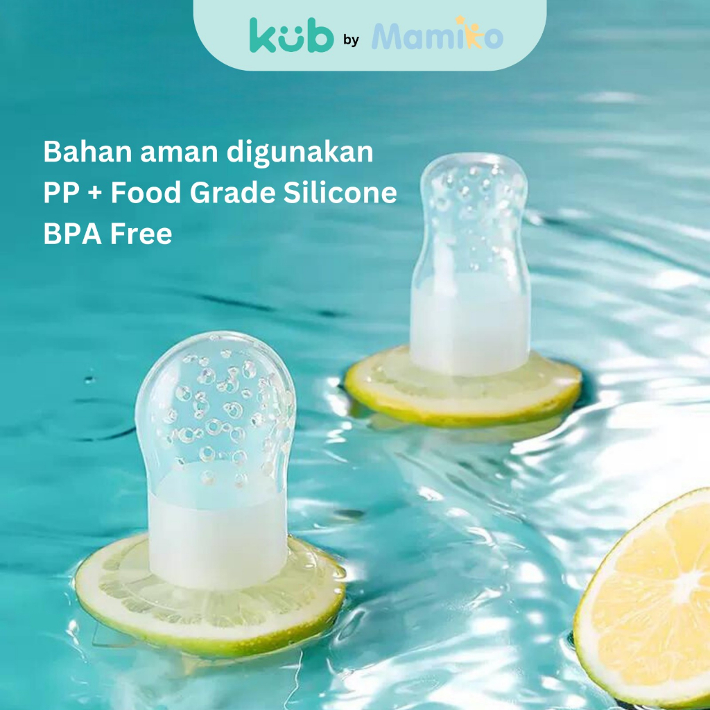KUB Silicon Dot MPASI Bayi | Empeg Anti Lengket BPA Free Set 2 Pcs Foto 5