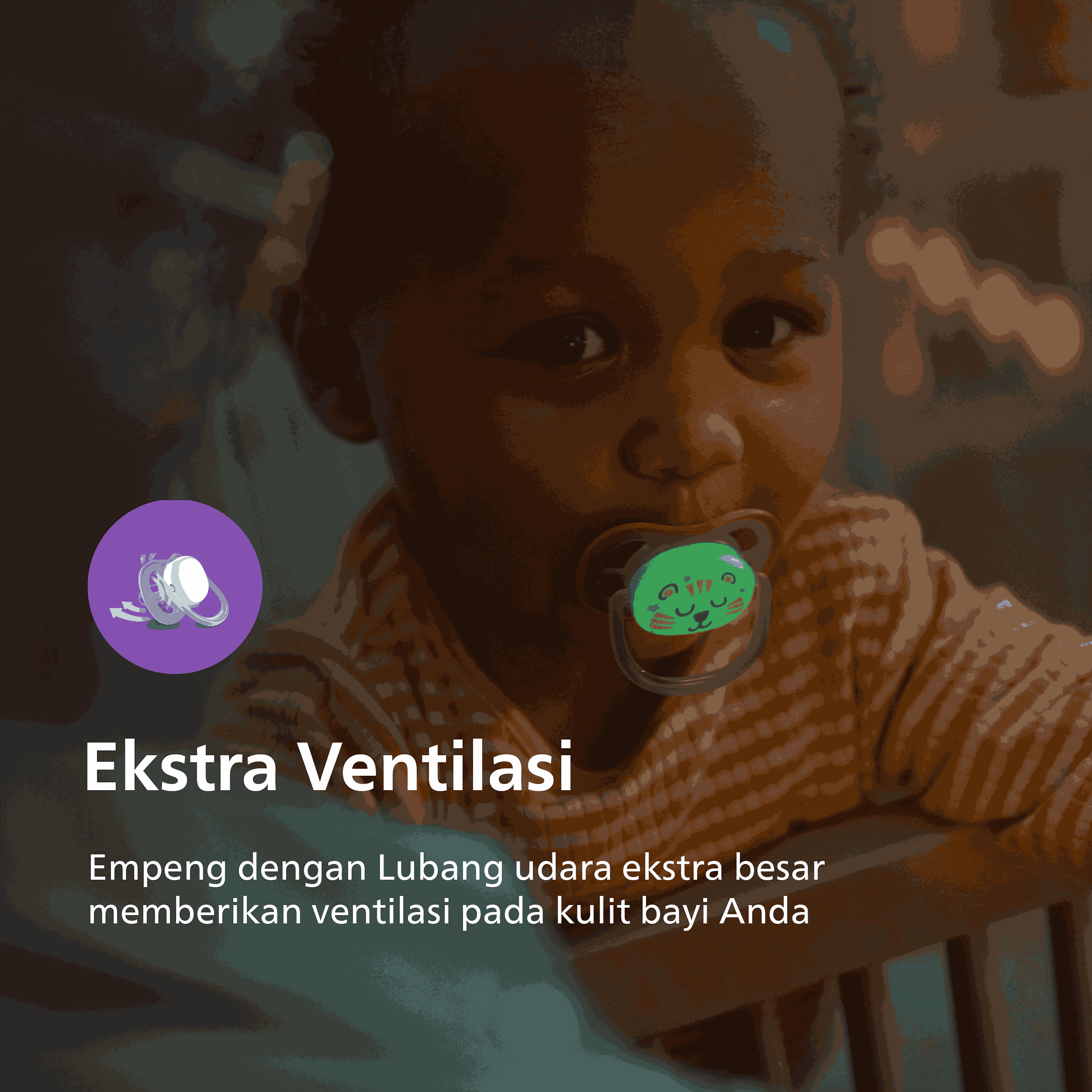 Empeng Philips Avent Ultra Air Glow Foto 4