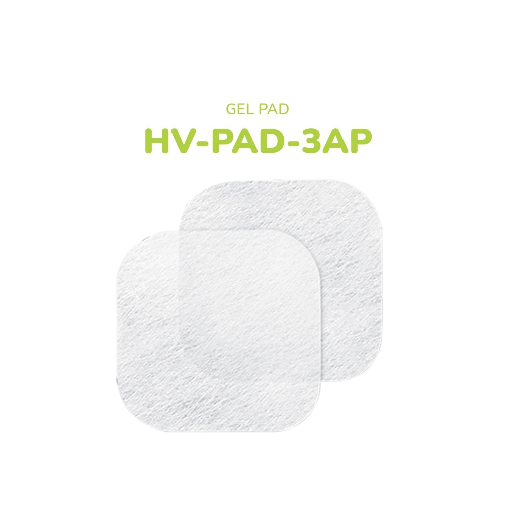 Omron Gel Pad Bantalan Perekat untuk TENS HV-F311 Heat Therapy HV-PAD-3AP Foto 3