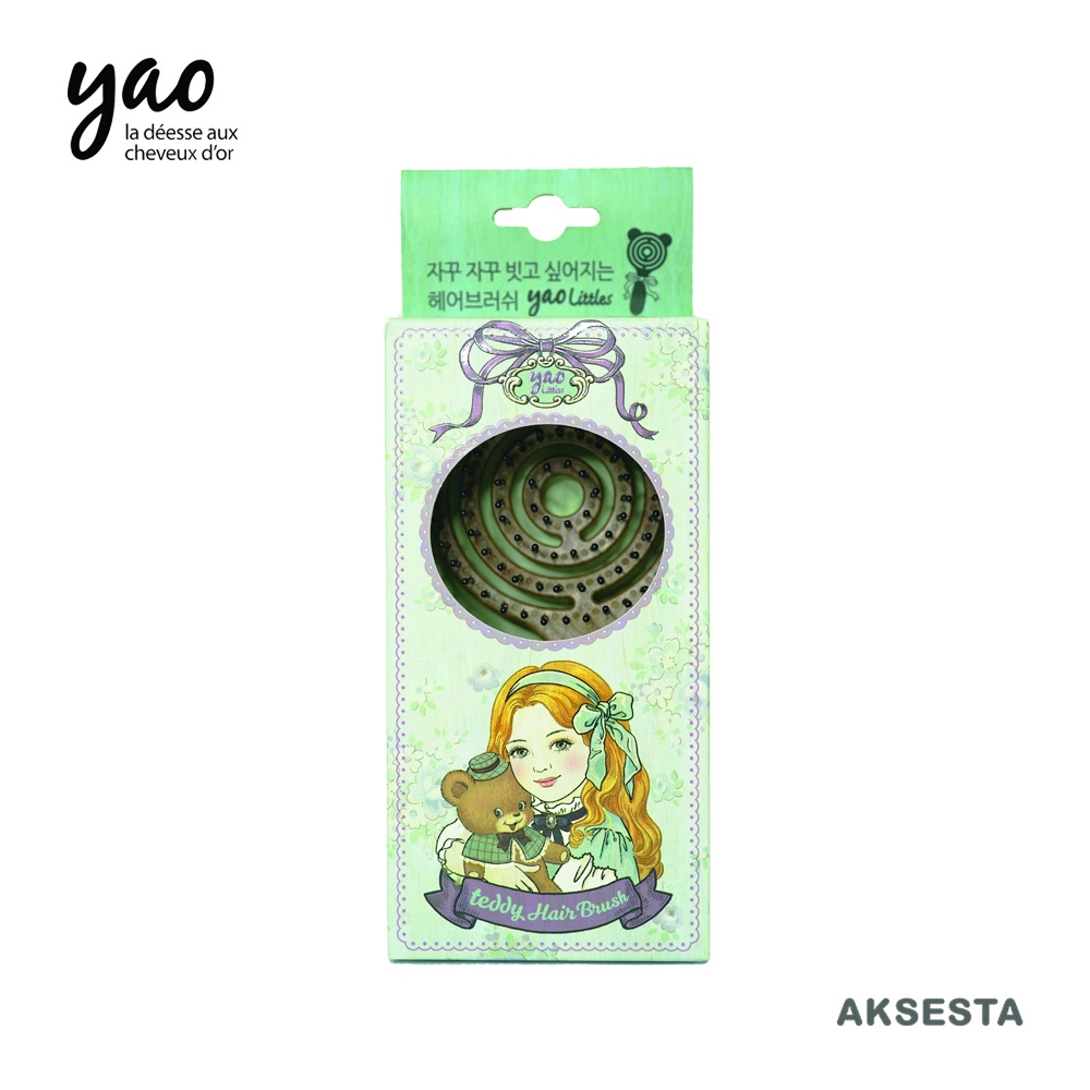 Sisir Kayu YAO Little Wood Teddy Anti Rontok Buatan Korea Selatan Foto 6