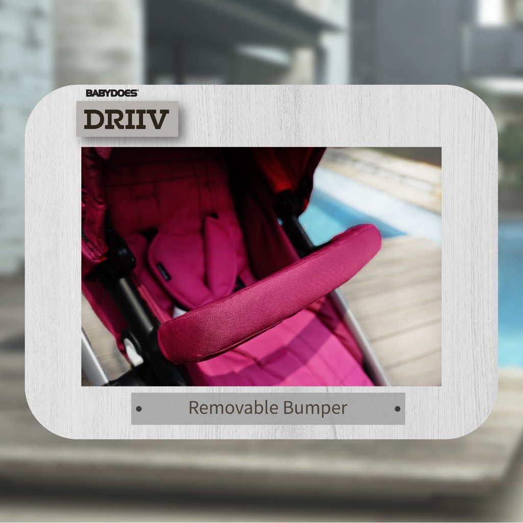 Stroller Good Baby Driiv Reversible Seat Full Size Rangka Aluminium Kapasitas 20kg Foto 4