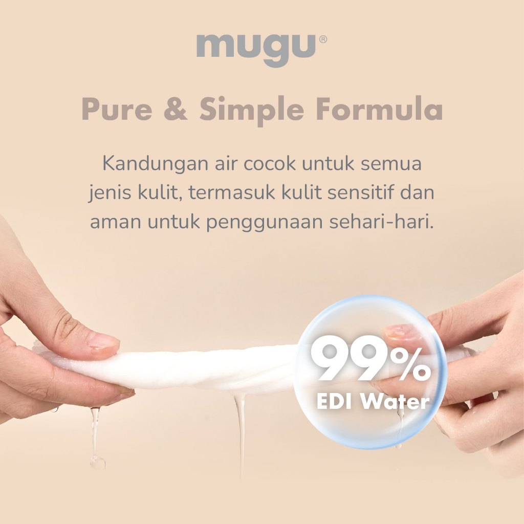 Mooimom x Mugu Wet Wipes EDI Water Foto 4