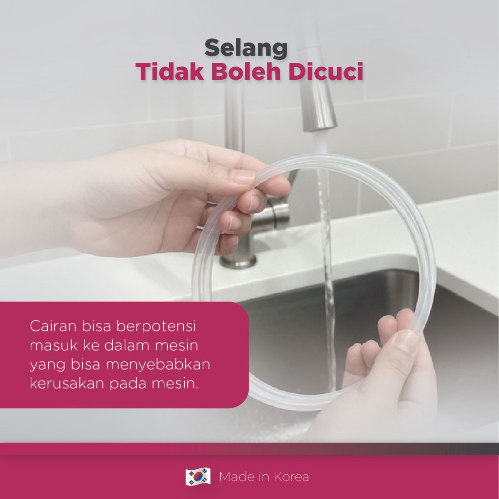 Selang Pompa ASI Spectra Original Panjang 100CM untuk Semua Tipe Foto 2