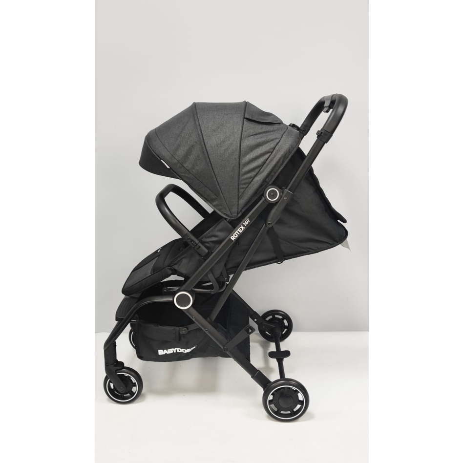 Stroller Bayi Babydoes Rotex 360° Reversible Seat Compact Dapat Dilipat Foto 7