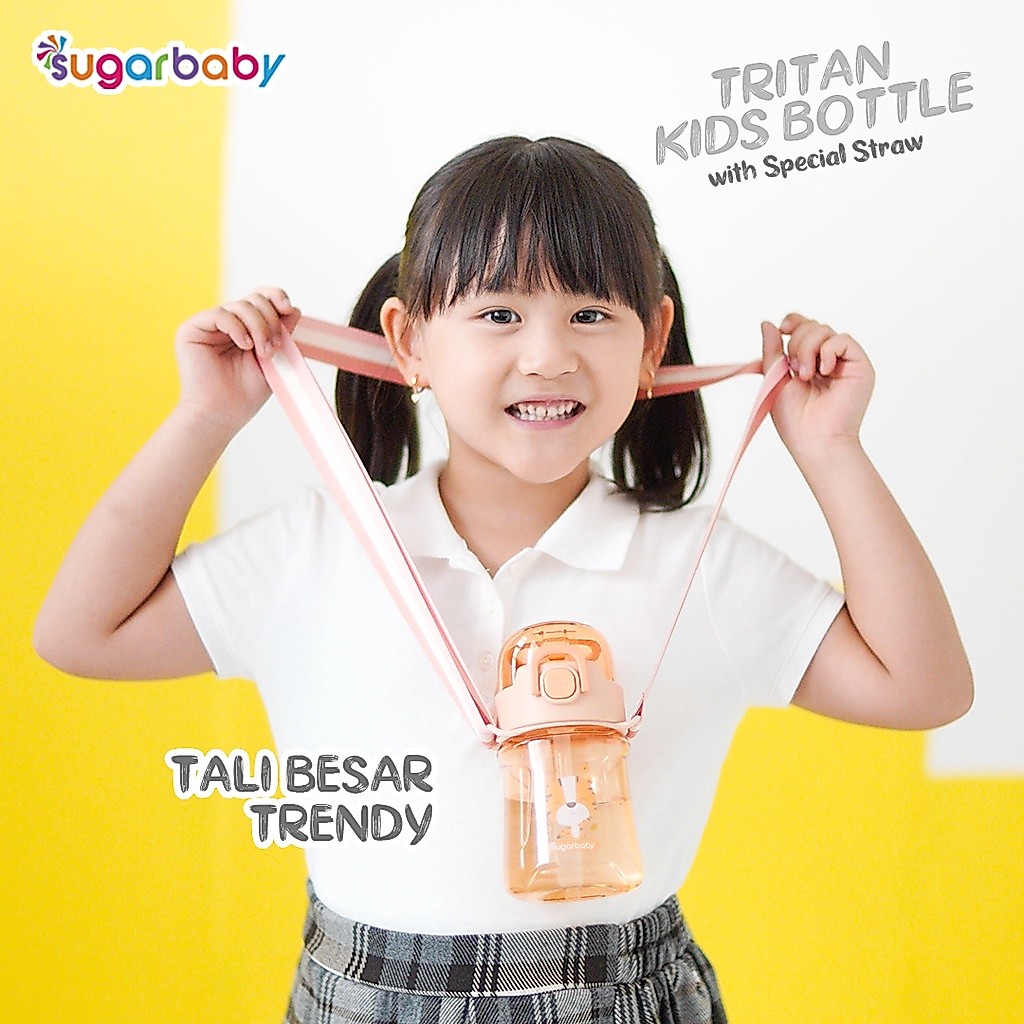 Sedotan & Sikat Pembersih Replacement Sugarbaby untuk Botol Tritan Kids TKBST400 Foto 7