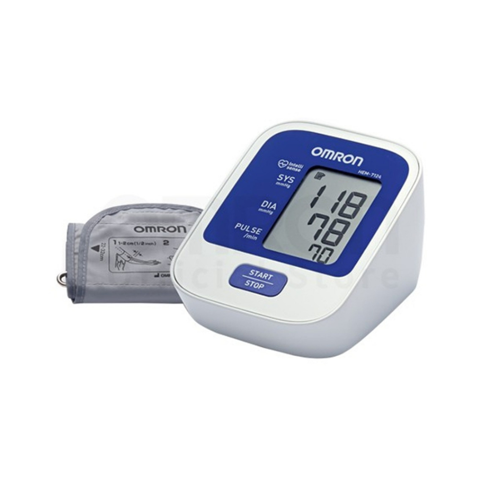 Omron Tensimeter Digital HEM-7124 Blood Pressure Monitor Cuff Lengan Atas Foto 2