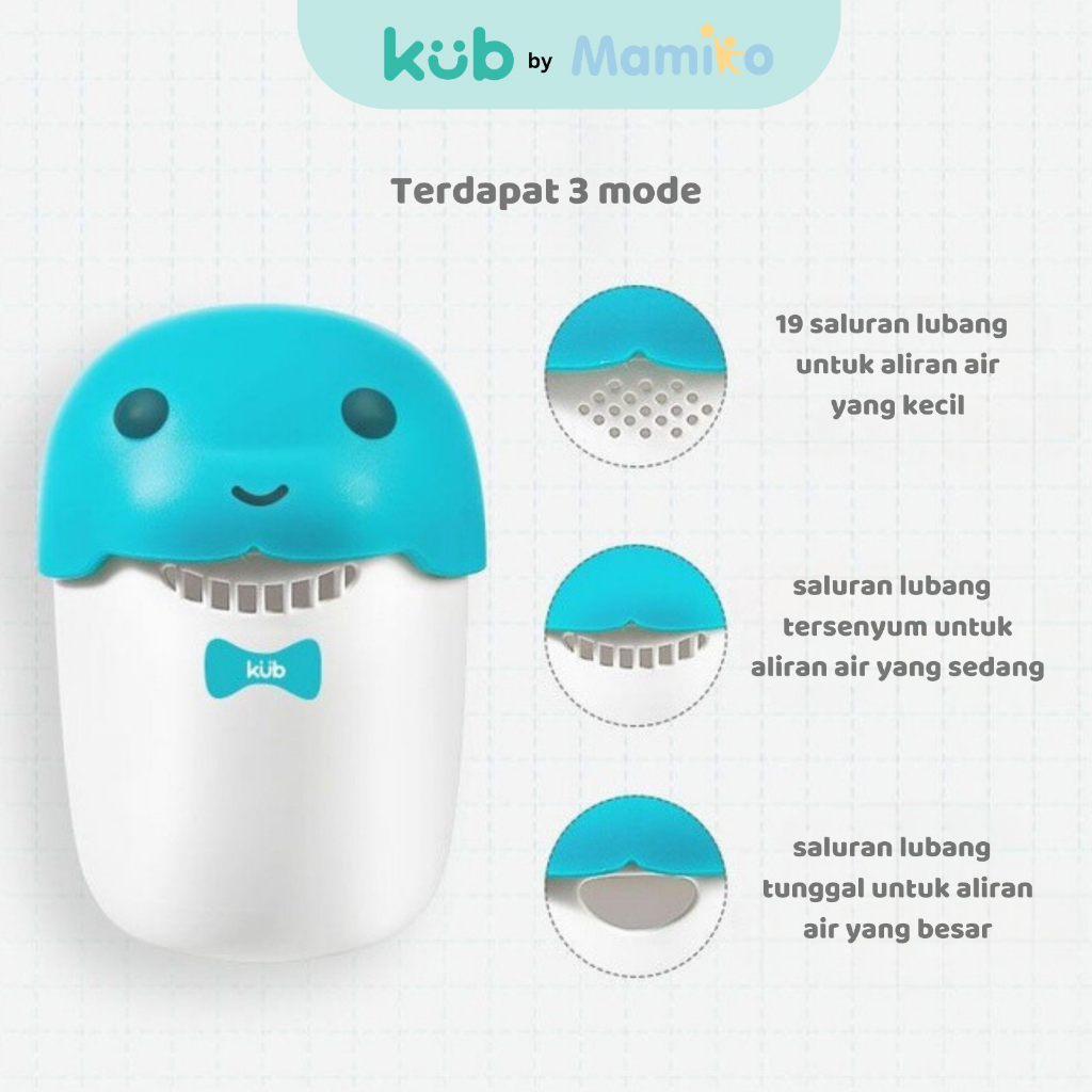 KUB Leopard Shampoo Cup Penyiram Rambut Bayi Bentuk Singa Laut Lucu Warna Pink Foto 3