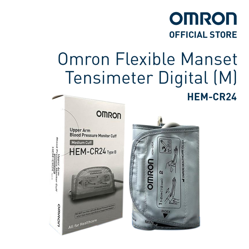 Manset Tensimeter Digital Omron HEM CR24 Ukuran M 22-32 cm Pengganti Original Foto 3