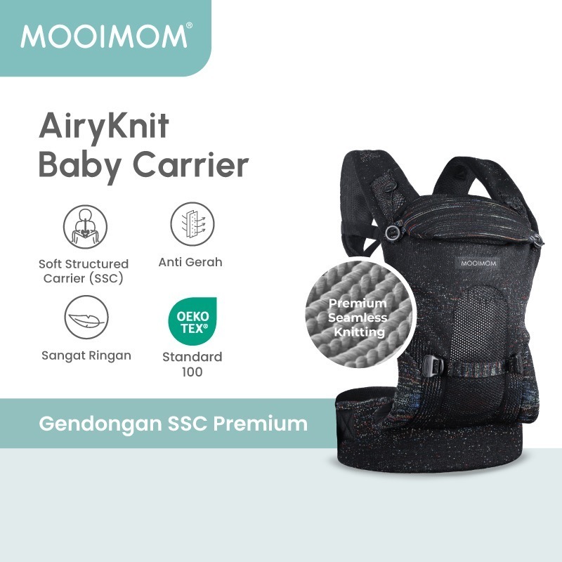 MOOIMOM AiryKnit Baby Carrier