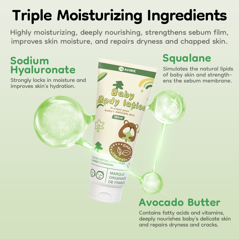 Avinie Baby Lotion 185ml Hipoalergenik Foto 5