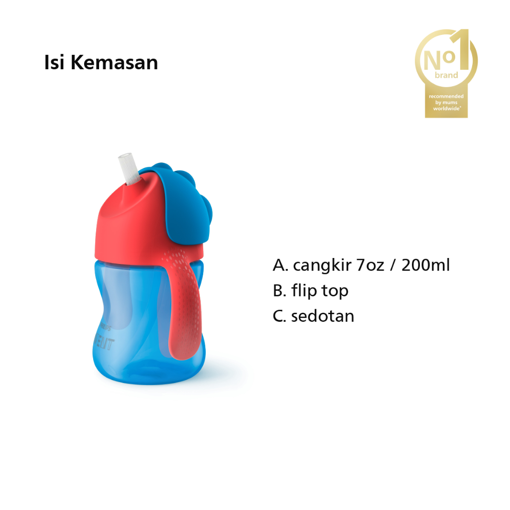 Philips Avent Straw Cup Bendy Foto 2