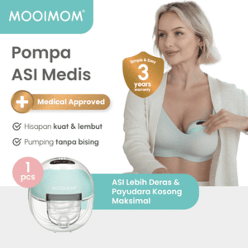 Pompa ASI Wireless MOOIMOM M3 Handsfree Foto 2