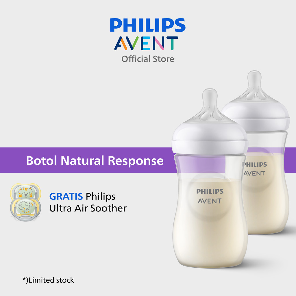 Philips Avent Natural Twin Bottle 260ml Foto 2