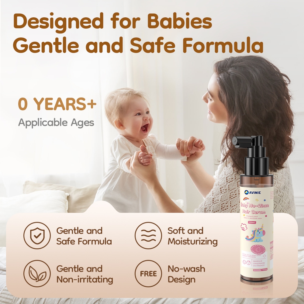 Avinie Hair Lotion Bayi Tanpa Bilas Foto 3