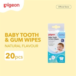 Pigeon Baby Tooth & Gum Wipes Tisu Basah Pembersih Gigi Gusi Bayi 6 Bulan+ Foto 6