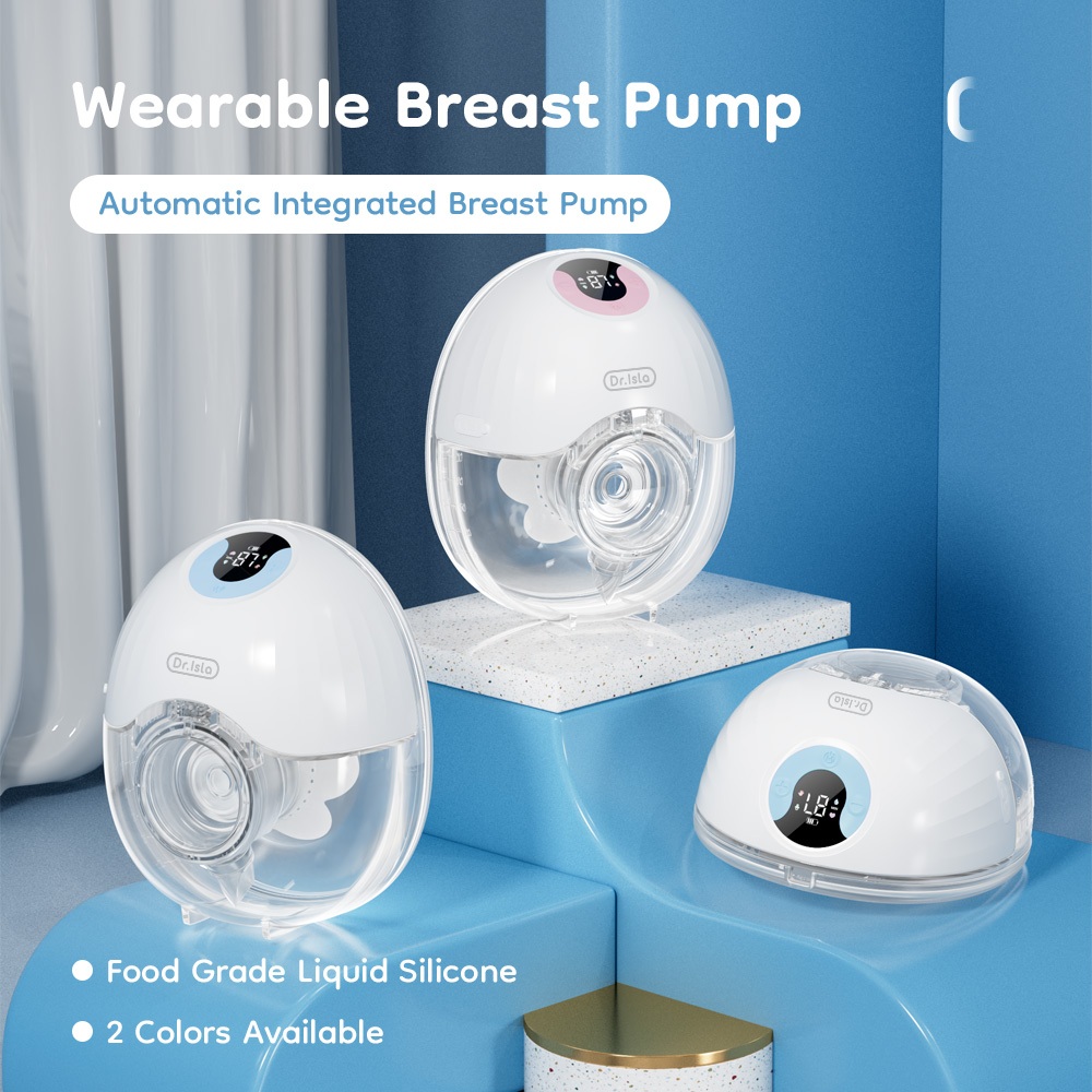 Pompa ASI Elektrik Dr.isla EB46 Wearable Portable 210ml 4 Mode 36 Level Foto 2