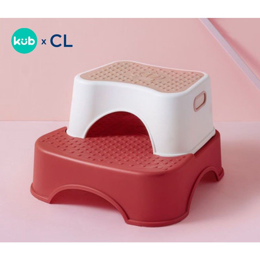 Bangku Pijakan Anak KUB x CL Multifunctional Step Stool 2 Level Anti Slip Foto 8