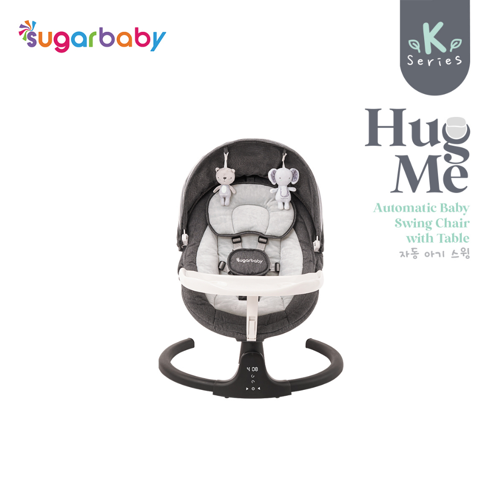 Sugarbaby HUG ME K Series Ayunan Bayi Otomatis Swing Chair Side to Side Bluetooth Foto 6
