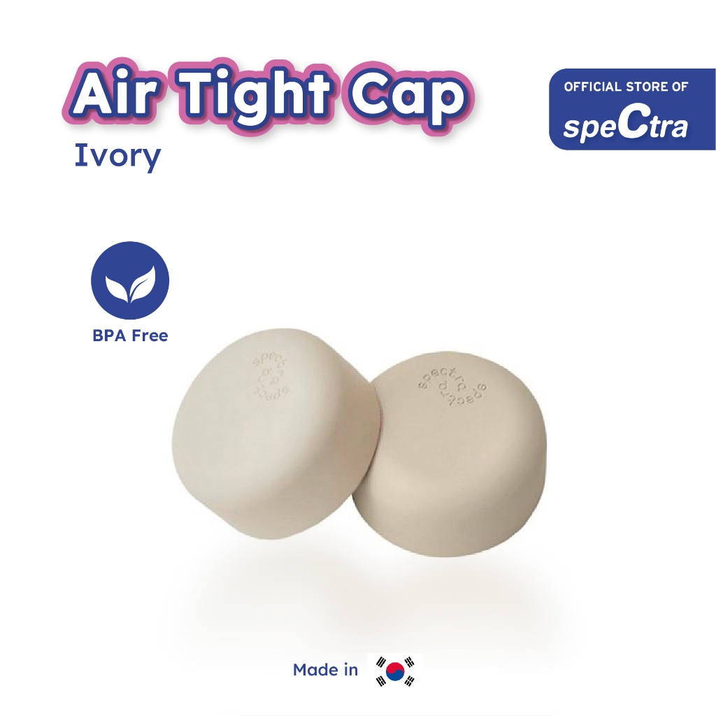 Spectra Air Tight Cap Tutup Botol Kedap Udara 2pcs untuk Botol Feeding & Storage Foto 8